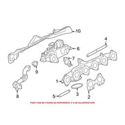 BMW Exhaust Cooler 11718513693